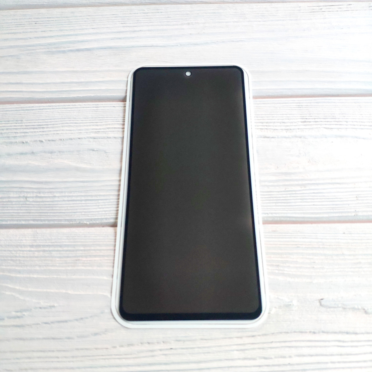 Захисне скло Антишпигун для Samsung Galaxy A52 / A525F Full Glue Чорне
