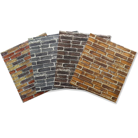 Самоклеючі 3D панелі під Катеринославську цеглу