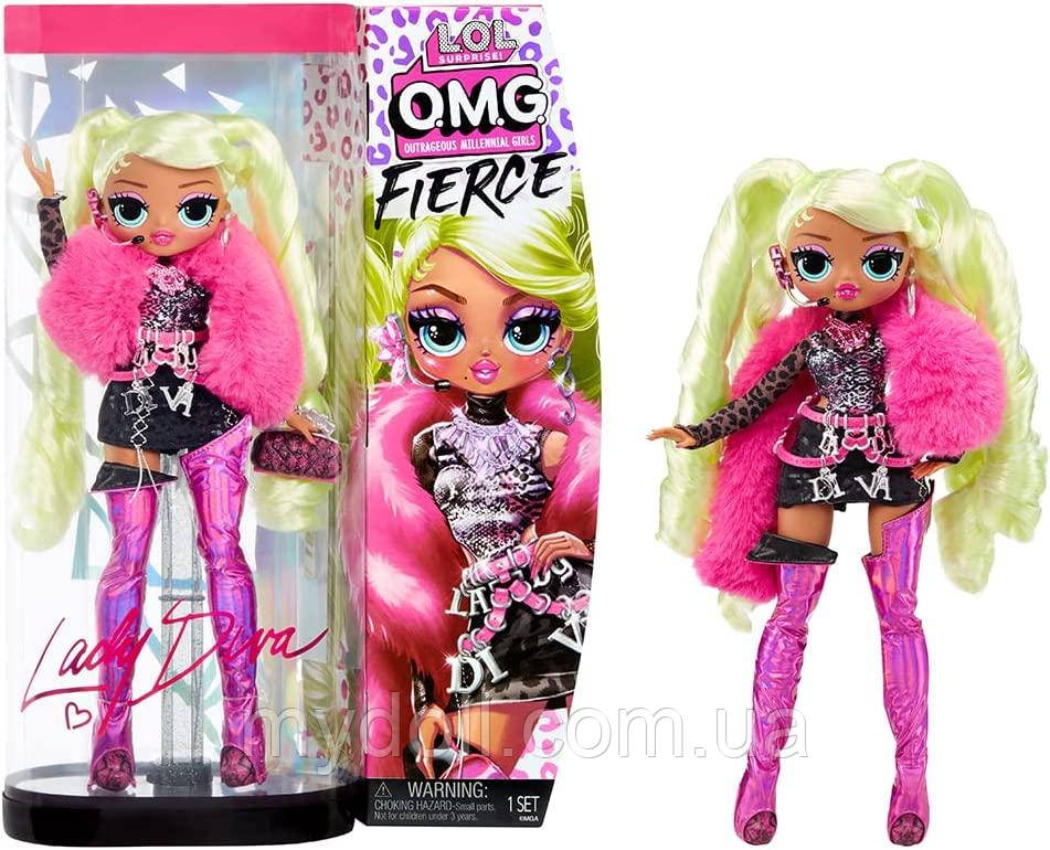 Лялька ЛОЛ ОМГ Леді Діва LOL OMG Diva Fierce 707 Surprise серії Fierce 585275 MGA Оригінал