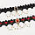 Вінтажний мереживний Чокер із червоним каменем і перлинами — Aushal Jewellery, фото 4