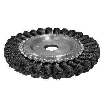 Щітка дискова NovoTools сталевий дріт 125 мм