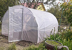Теплиця "Косиця" 4 х 6 м, (труба оцинкована 20х20 мм.), повний комплект "Стандарт", плівка UV-4, 100 мкм.