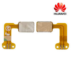 Шлейф для Huawei Ascend Y310, кнопки вмикання, з компонентами, оригінал