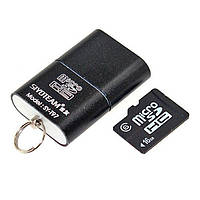 Картридер внешний Siyoteam SY-T97 (SY-T18) USB 2.0 (MicroSD)