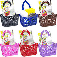 Від 5 шт. Кошик - органайзер навісний для кухні 12,5*18*5,5см БП-551 купити дешево оптом в інтернет-магазині