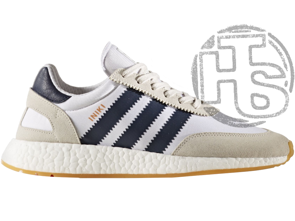 Чоловічі кросівки Adidas Iniki Runner M Beige Black Orange BY9722