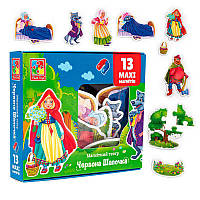 Гра настільна "Магнітний театр. Червона шапочка" VT3206-52 /укр/  (15) "Vladi Toys"