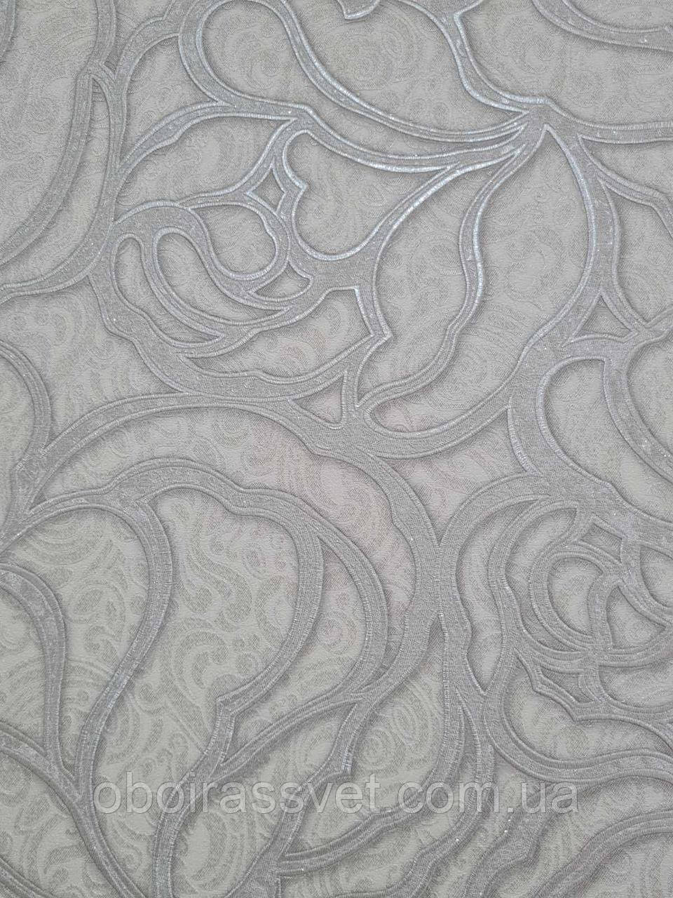 Шпалери Русло 8631-03 вініл гарячого тиснення,шовкографія 10 м ширина 1.06 м