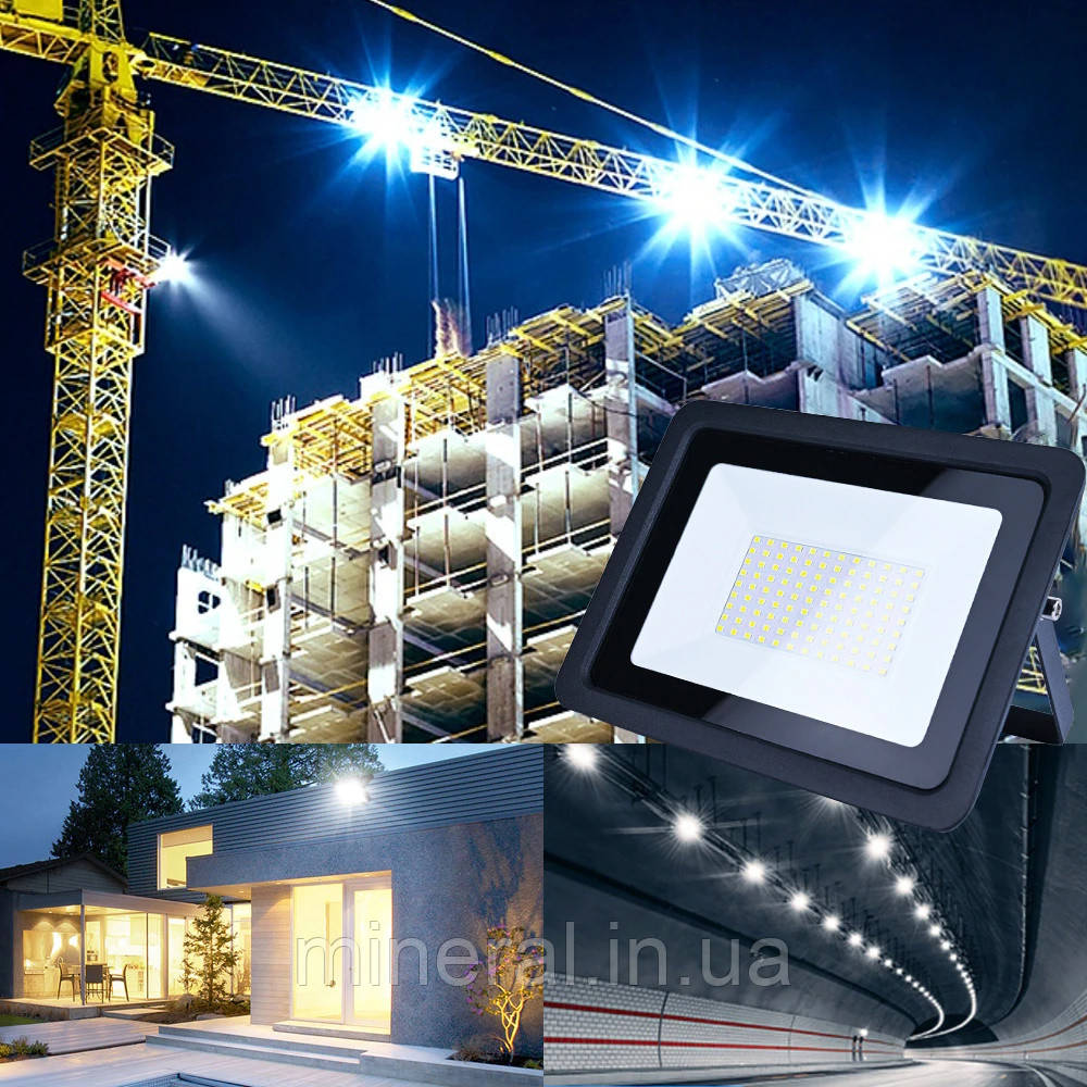 Прожектор светодиодный LED ECOCLASS FL G2 50W/4000lm/6500К BK IP65 LEDVANCE - фото 6 - id-p1816043243