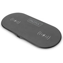 Зарядний пристрій Digitus Wireless Charging, Pad, Duo, 15 W (DA-10082)