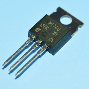 Транзистор польовий IRF740, TO-220, Vishay