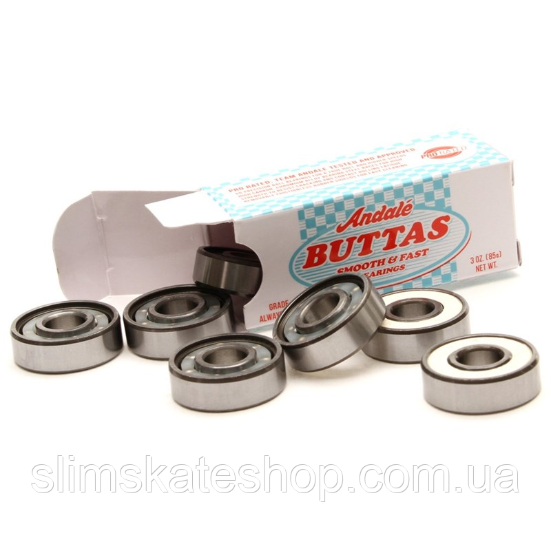 Підшипники для скейтборду Andale Buttas Smooth & Fast Bearings