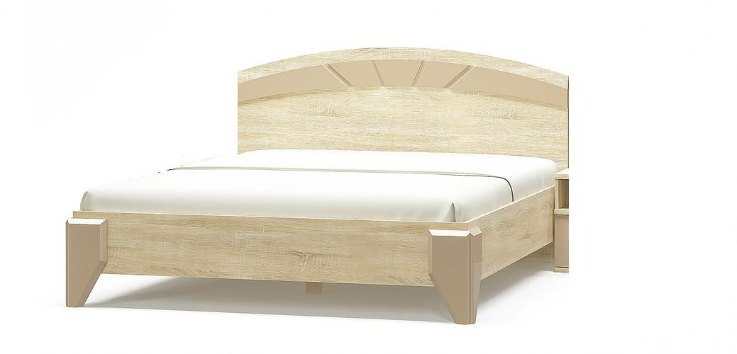 Ліжко 160 Аляска з ламелями (Мебель-Сервіс)