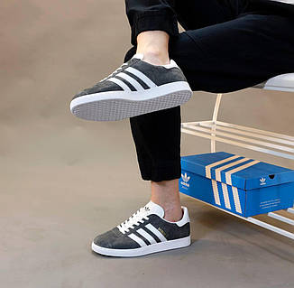 Adidas gazelle shoes dark grey hotsell