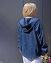 Стильна вельветова жіноча куртка 48-52, 54-58, 60-64, фото 2