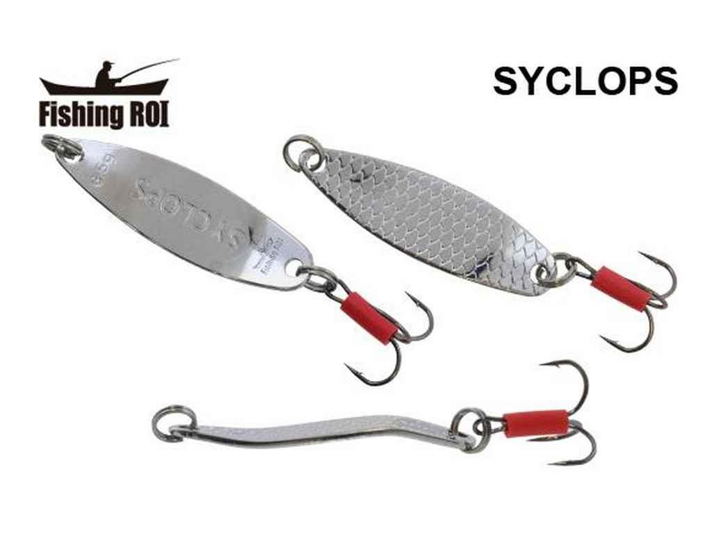 Блешня риболовна (для спінінгу) Syclops 22gr 001 SF0401-22-001 ТМ FISHING ROI FG