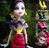 Monster High Draculaura Doll & Shoe Collection Лялька Монстер Хай Дракулаура із серії "Я люблю взуття", фото 6