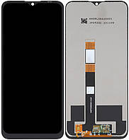 Дисплей модуль тачскрин Nokia G60 5G черный OEM отличный