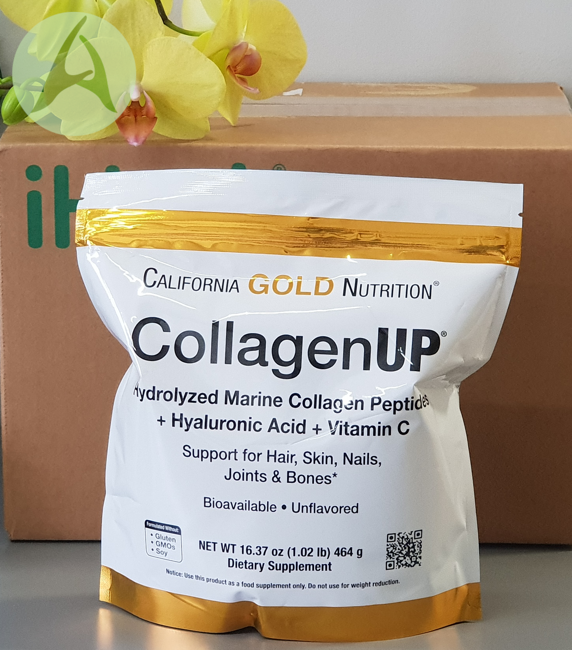 Купити California Gold Nutrition, CollagenUP, морський гідролізований ...