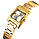 Годинник жіночий наручний прямокутний Skmei 1388 Gold Steel, фото 2