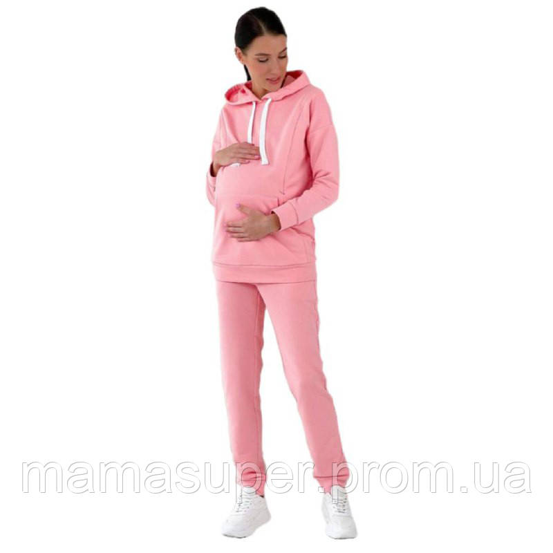 Спортивний костюм рожевий для вагітних "Сandy"