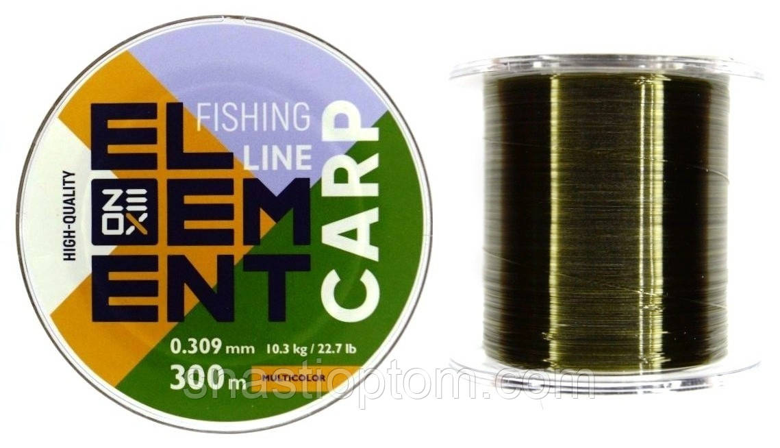 Рыбацкая леска, ZEOX Element Carp Multicolor, 300м, сечение 0,309мм - фото 2 - id-p1837873180