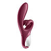 Вібратор-кролик Satisfyer Touch Me Red, подвійний відросток, 3 потужні мотори, фото 4