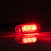Ліхтар габаритний Fristom FT-090 C LED червоний з з'єднанням QS150, фото 6
