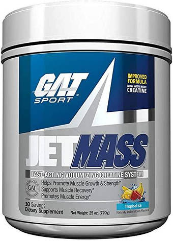 Креатин GAT JetMass 30 serv. 708 g, фото 1