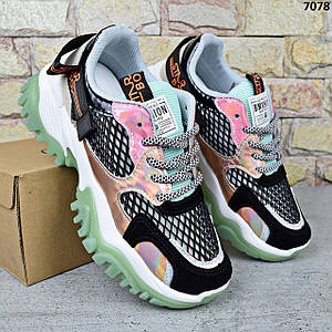 Кросівки жіночі демісезонні Захар-Gold, кросівки екошкіра + текстиль