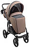 Коляска 2 в 1 Bair City Soft 273 капучино / чорний, фото 6