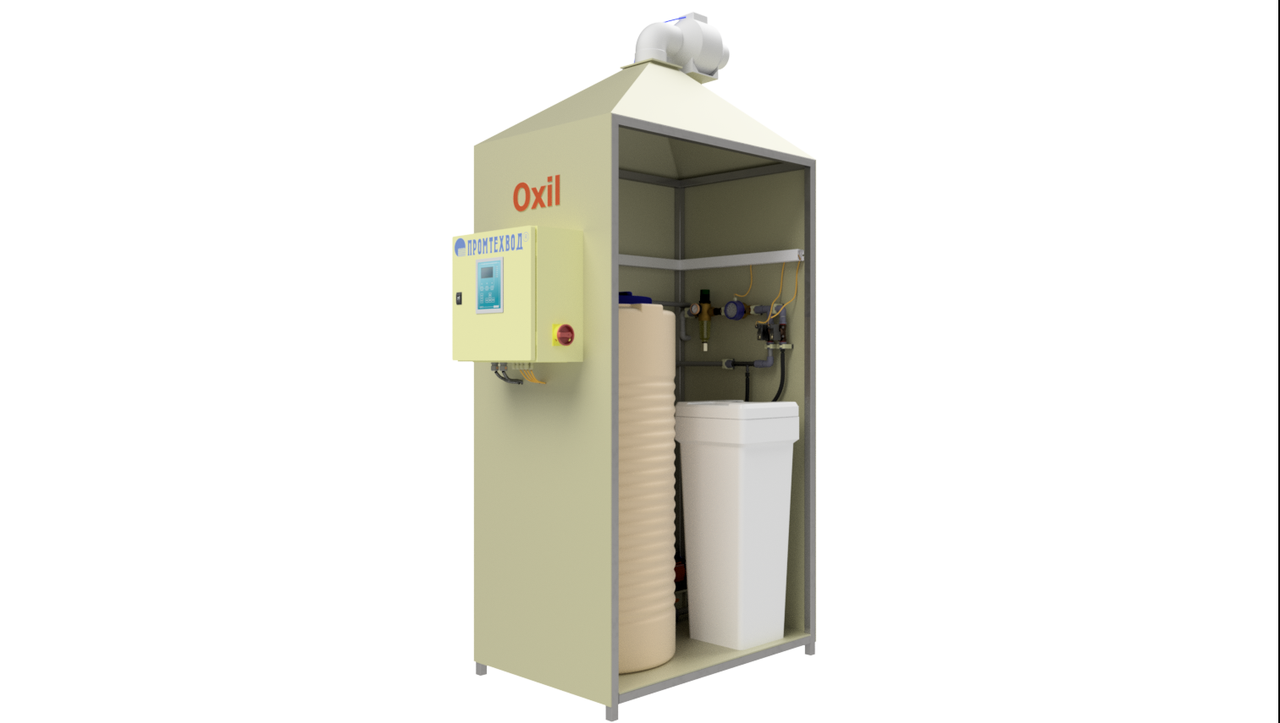 Электролизная установка для производства гипохлорита натрия, дезинфицирующих средств Oxil 1 кг/сут - фото 4 - id-p315208670