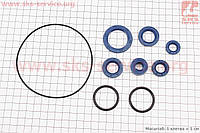 Сальник двигателя 70cc к-кт 6шт + манжет (18,9x30x5; 13,7x24x5; 11,6x24x10; 17x29x5; 12x21x4; 30x42x4,5)