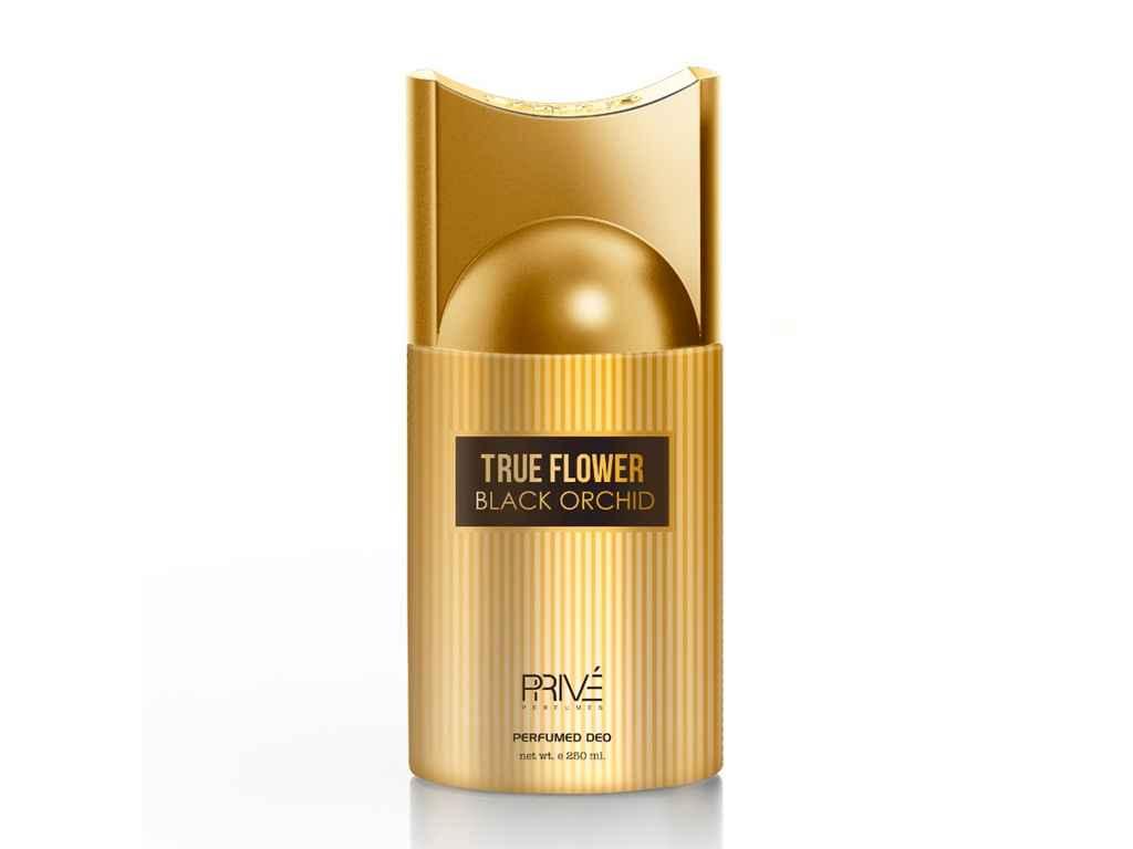 Дезодорант 250мл жін True Flower Black Orchid ТМ Prive Parfums, фото 1