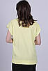Блузка жіноча легка Актуаль 0071 софт жовта, 52, фото 2