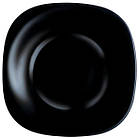 Тарілка глибока Luminarc Carine Black квадратна 21х21 см склокераміка (9818L/3661H)