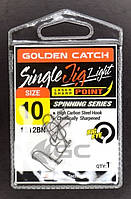 Крючки для рыбалки, GC Single Jig Light 1212, 12шт/уп, цвет BN, №10