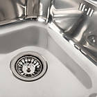 Кухонна мийка з нержавіючої сталі Platinum 5848 ПОЛІРОВКА (0,8/180 мм), фото 5