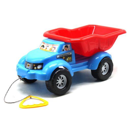 Самоскид на колесах "Челленджер" блакитний+червоний - фото 1 - id-p1837985529