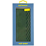 Шкіряний чохол-книжка GETMAN Cubic (PU) для Samsung Galaxy M35 5G, фото 8