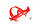 Набір інструментів для обслуговування велосипеда 27пр. + Тримач фляги, в тубі (червоний), фото 8