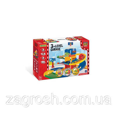 Promo Ціна! Ігровий набір Wader Play Tracks Garage - гараж 3 поверхи (53030) - тільки на ZaGrosh.com.ua, фото 1