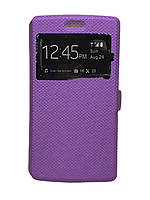 Чехол-книжка Book-cover с окном силикон Doogee X5 Max Violet