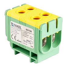 Клем введення силова подвійна UTB 6-50