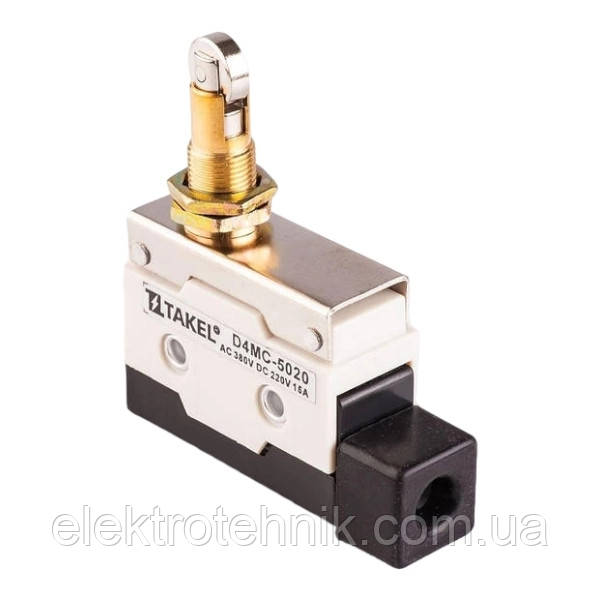Мікровимикач D4MC-5020 - шток з паралельним роликом