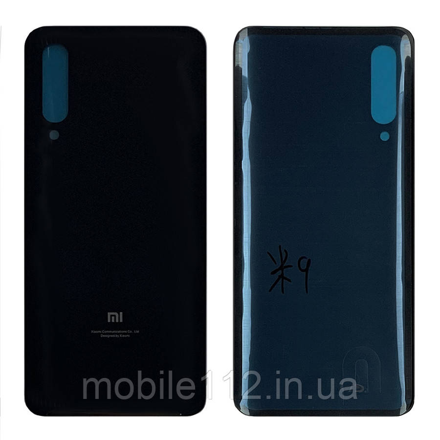 Задня кришка Xiaomi Mi 9 M1902F1G (чорна оригінал Китай)