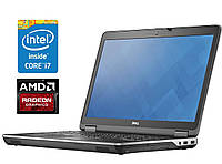 Ігровий ноутбук Б-клас Dell Latitude E6540/ 15.6" 1920x1080/ i7-4800MQ/ 8GB RAM/ 240GB SSD/ Radeon HD 8790M 2GB