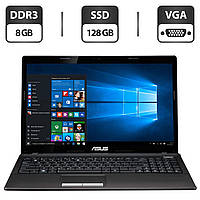 Ноутбук Asus K53Z/ 15.6" (1366x768)/ AMD A6-3420M/ 8 GB RAM/ 128 GB SSD/ Radeon HD 6520G