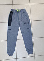 Спортивні штани POYRAZ для хлопчика 4-12 років арт.1308, Колір Сірий, Розмір одягу підлітковий (по зріст) 152