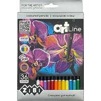 Карандаши цветные ZiBi Art Line круглые 36 цветов (ZB.2435) - Топ Продаж!